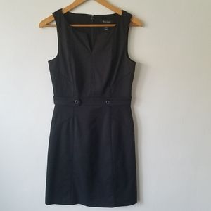 White House Black Market V-Neck Sleeveless A-lined Career Dress Womens Size 4